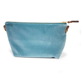 Everyday Velvet Clutch - Sea Glass