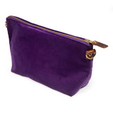 Everyday Velvet Clutch - Violet
