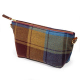 Everyday Wool Clutch- Sunset Check