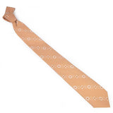 Midsummer Floral Necktie-Cantaloupe