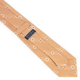 Midsummer Floral Necktie-Cantaloupe