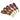 General Knot & Co. Apparel & Accessories Signature Keychain- Mahogany Leather