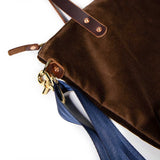 Velvet Nomad Tote- Walnut