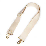 Cotton Webbing Cross Body/Shoulder Strap- Natural