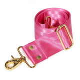 Satin Webbing Cross Body/Shoulder Strap- Rose