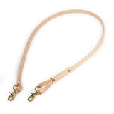 Blonde Leather Cross Body Strap