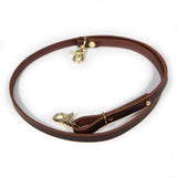 Mahogany Leather Cross Body Strap