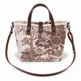Horse Country Toile Mini Tote