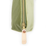 Velvet Travel Clutch-Green Apple