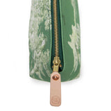 Emerald Toile Travel Clutch