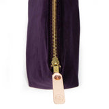 Velvet Travel Clutch-Royal Purple