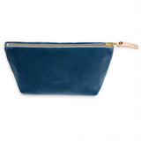 Velvet Travel Clutch-Ocean
