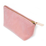 Velvet Travel Clutch-Cameo