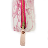 French Rose Toile Travel Clutch