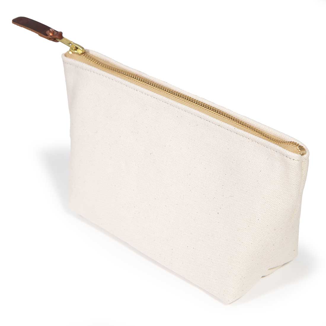 Natural Canvas Travel Clutch