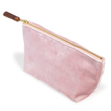 Velvet Travel Clutch-Rose Quartz