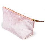 Velvet Travel Clutch-Rose Quartz