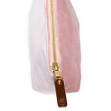 Velvet Travel Clutch-Rose Quartz