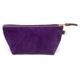 Velvet Travel Clutch -Violet