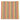 General Knot & Co. Squares 13"x13" One Size / Multi 1930s Miner's Stripe Pocket Square