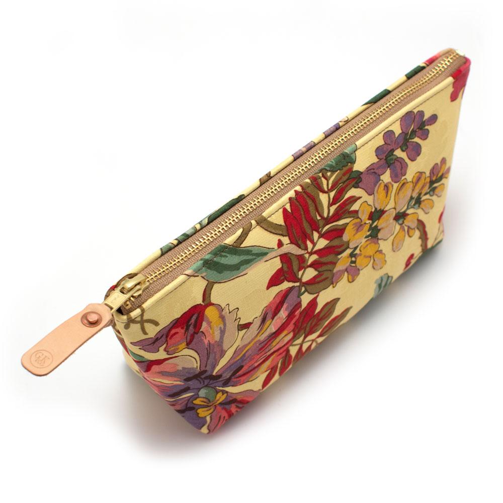 General Knot & Co. Bags One Size / Multi 1960s Wild Poppies Travel Clutch