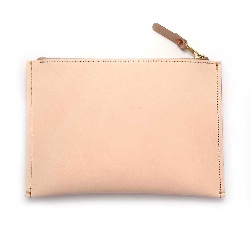General Knot & Co. Apparel & Accessories 9" x 6.5" / Blonde All-Purpose Leather Pouch- Blonde