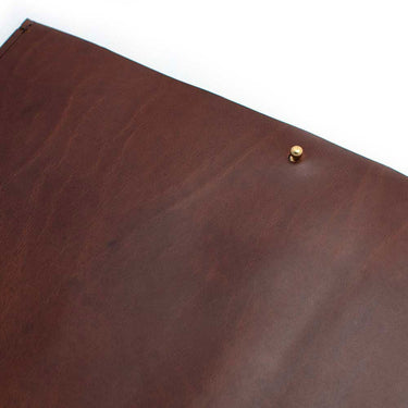 General Knot & Co. Apparel & Accessories 15 1/4" W x 12" H / Waxy Brown Leather Laptop/Document Sleeve- Waxy Brown