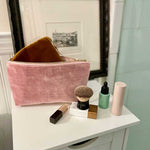 General Knot & Co. Handbags, Wallets & Cases One Size / Bronze/Gold Velvet Jewel Pouch- Bronze
