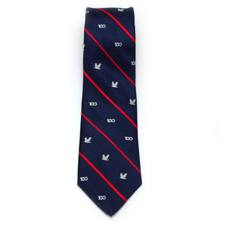 EB Neckties 58" Length/ 3" Width / Navy/Red Eaglebrook Commemorative Stripe Necktie