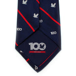EB Neckties 58" Length/ 3" Width / Navy/Red Eaglebrook Commemorative Stripe Necktie