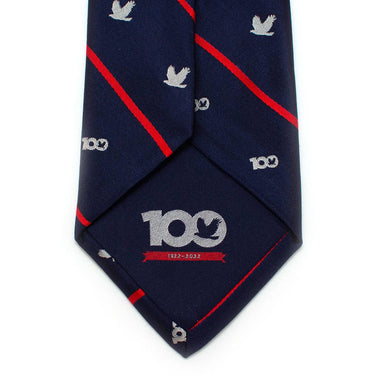 EB Neckties 58" Length/ 3" Width / Navy/Red Eaglebrook Commemorative Stripe Necktie