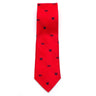 EB Necktie 3" (at widest) x 58" (long) 58" Length/ 3" Width" / Red/ Navy Eaglebrook Commemorative Red Necktie