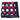 EB Scarves 90 cm x 90 cm / Navy/Red/White / 100% Silk Eaglebrook Silk Scarf