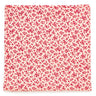 General Knot & Co. Squares 13"x13" 13" x 13" / Red/Ivory Vintage Mini Rose Square
