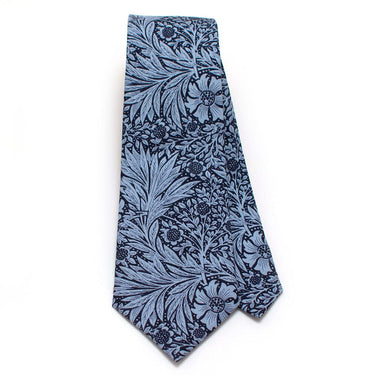 General Knot & Co. Classic Necktie 2 7/8" x 58" 2.9" W x 58" L / Blue Blue Fern & Floral Necktie