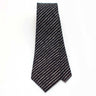 General Knot & Co. Classic Necktie 2 7/8" x 58" 2.9" W x 58" L / Navy Indigo Chalk Stripe Necktie
