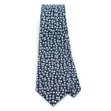 General Knot & Co. Apparel & Accessories 2.9" W x 58" L / Navy/White Navy Sprout Necktie