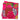 General Knot & Co. Bandanas One Size / Pink Multi Vivid Garden Block Print Bandana