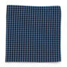 General Knot & Co. Squares 13"x13" 13" x 13" / Blue/Black Mini Check Square-Blue