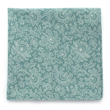 General Knot & Co. Apparel & Accessories 13" x 13" / Green Sage Paisley Square