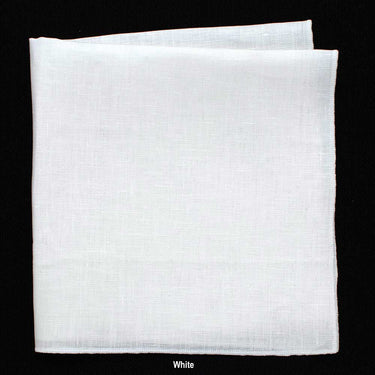 General Knot & Co. Apparel & Accessories 13" x 13" / White Linen Irish Linen Squares