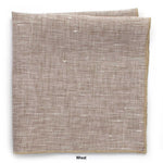 General Knot & Co. Apparel & Accessories 13" x 13" / Wheat Linen Irish Linen Squares