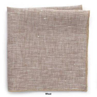 General Knot & Co. Apparel & Accessories 13" x 13" / Wheat Linen Irish Linen Squares