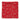 General Knot & Co. Apparel & Accessories 13" x 13" / Red Multi Red Rose Square