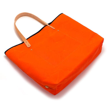 General Knot & Co. Bags One Size / Orange Orange Waxed Canvas All Day Tote