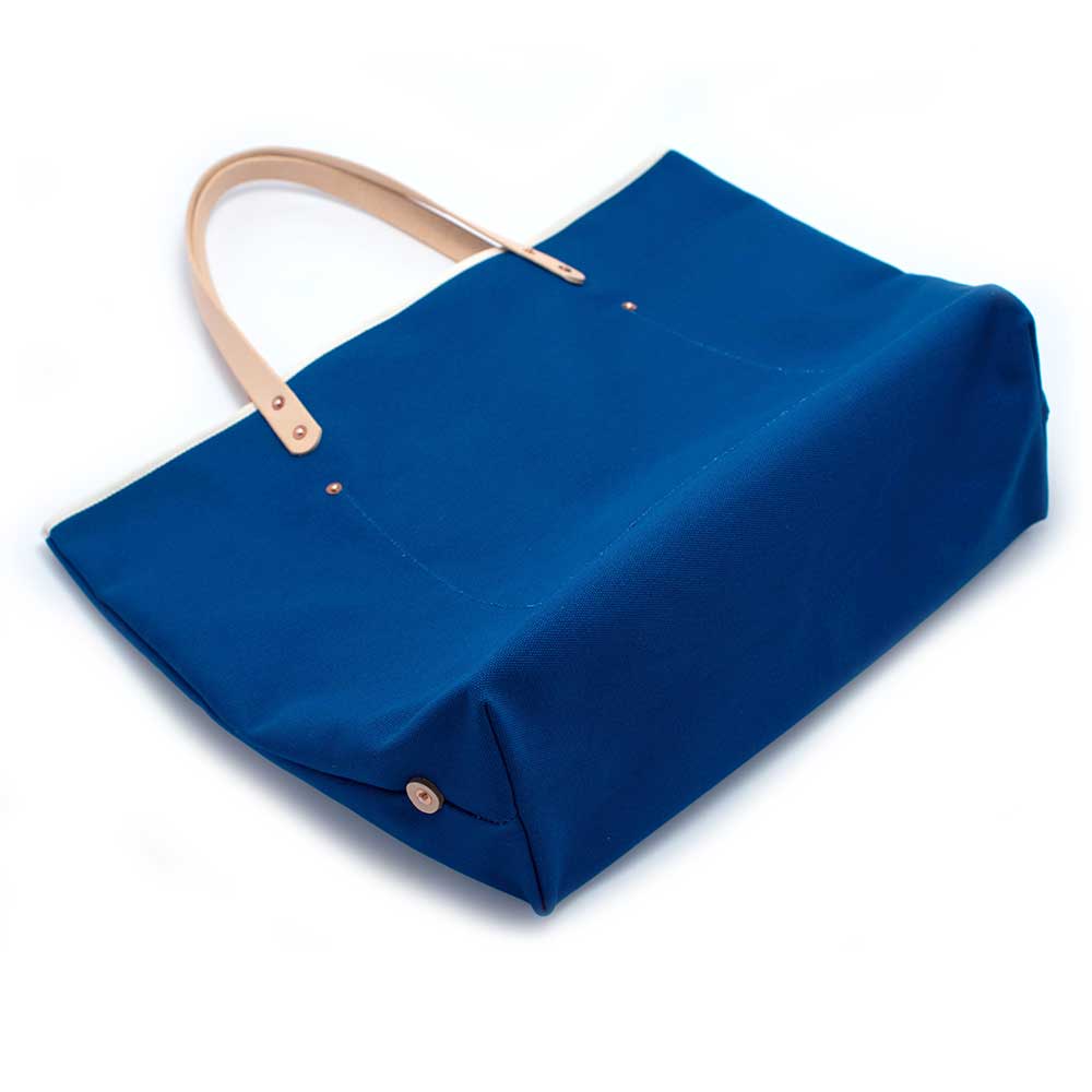 General Knot & Co. Bags One Size / Blue Regatta Blue Canvas All Day Tote