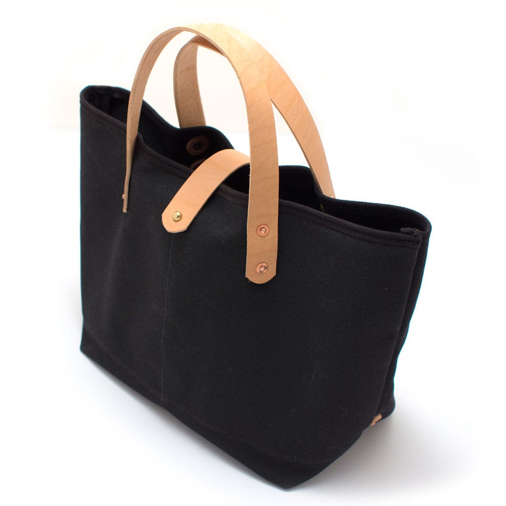 General Knot & Co. Bags One Size / Black Black Waxed Canvas All Day MiniTote