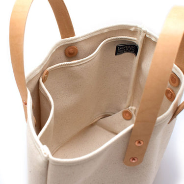 General Knot & Co. Bags One Size / Natural Natural Canvas All Day Mini Tote