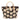 General Knot & Co. Bags One Size / Black/Natural Monster Dot All Day Mini Tote