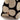 General Knot & Co. Bags One Size / Black/Natural Monster Dot All Day Mini Tote